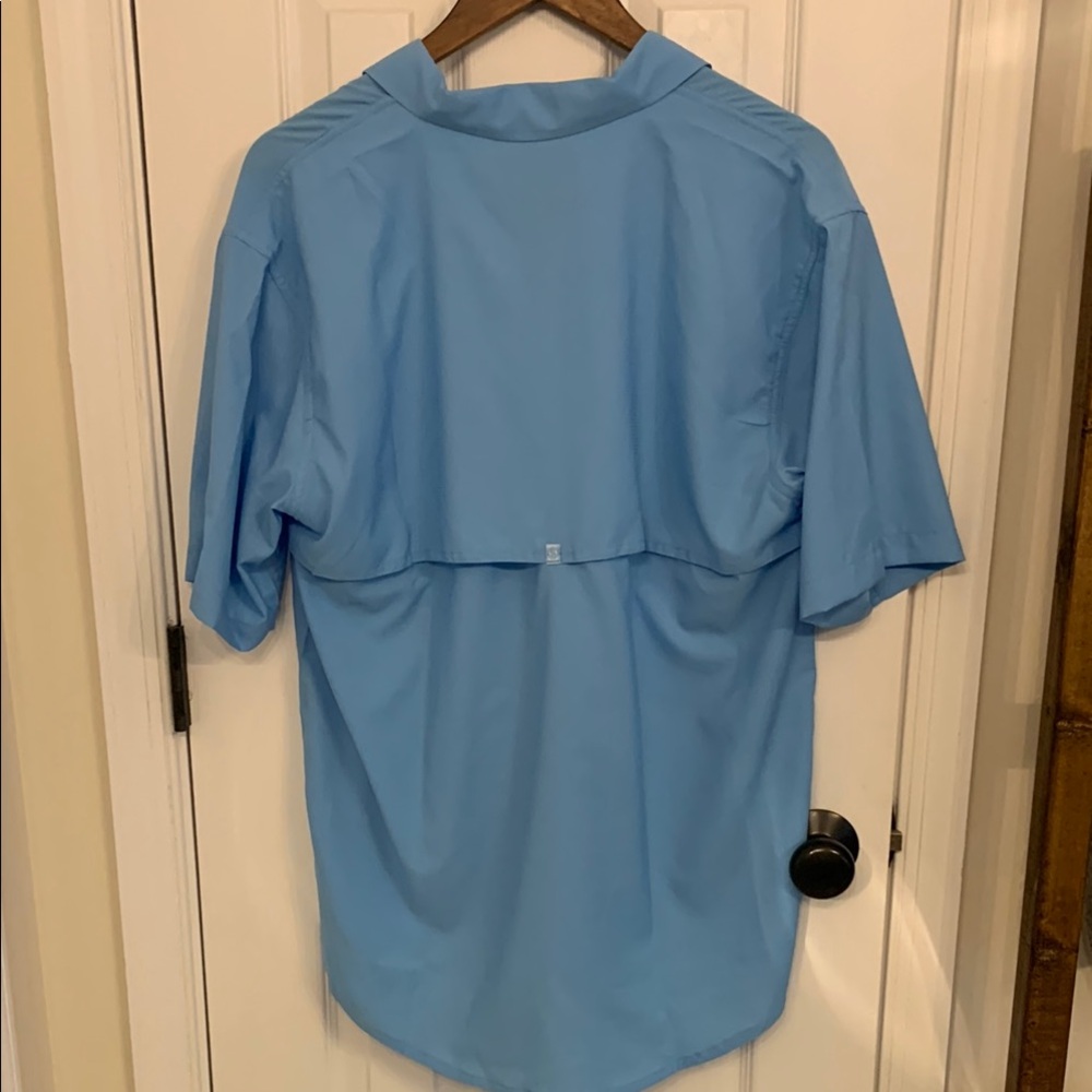 Scales Blue Button Down Shirt US AM Tour - Picture 6 of 7